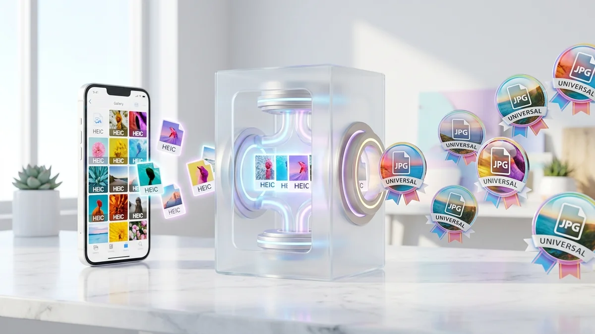 How to Convert iPhone HEIC to JPG Online Free (Batch & Zero Quality Loss)