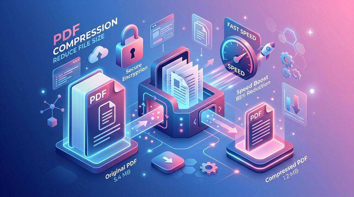 How to Compress PDF Files Without Losing Quality (100% Free & Private)