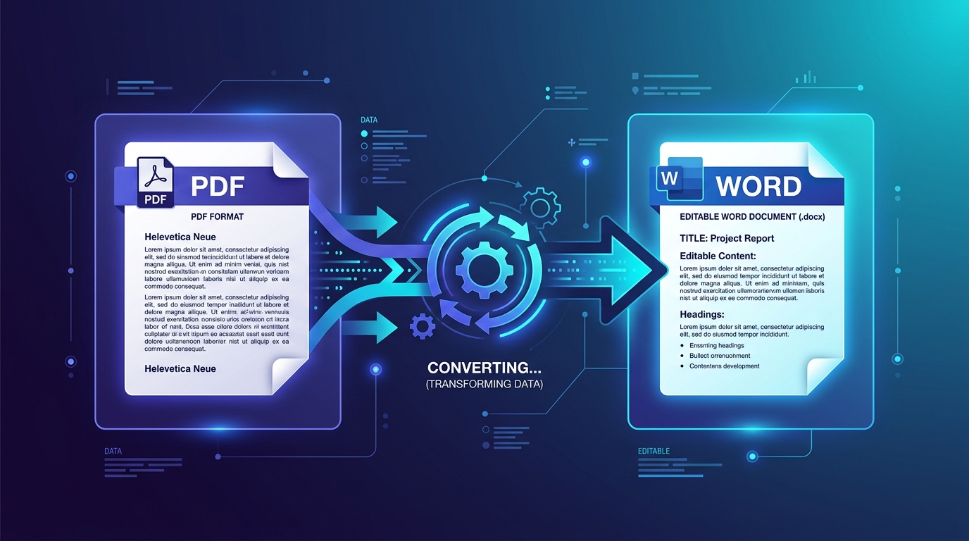 How to Convert Scanned PDF to Editable Word Document (Without Losing Formatting)